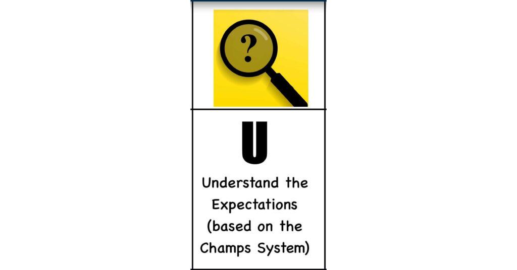 Students Understand Classroom Expectations with CHAMPS